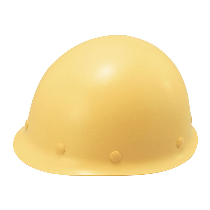 ヘルメット MP型軽量 衝撃吸収ライナー付 クリーム 377-10A-CR(377-10A-CR)