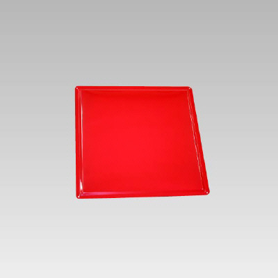 鉄板 赤 450×450×0.5mm厚 明治山タイプ 893-09(893-09)
