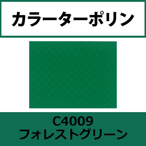 カラーターポリン APC400-F フォレストグリーン APC4009(APC4009)