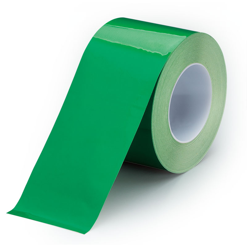 床貼用テープ ユニフィットテープ 100mm幅×10M 強粘着タイプ 緑 863-646(863-646)