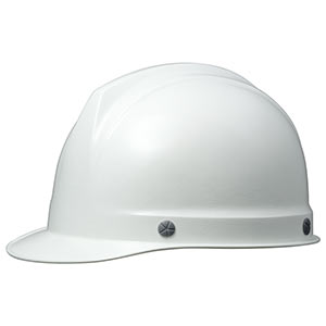ヘルメット前ひさし型 ホワイト 873-72WH(873-72WH)