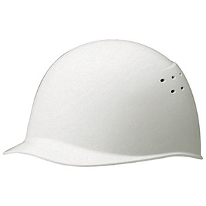 ヘルメット 野球帽型 ホワイト 873-82WH(873-82WH)