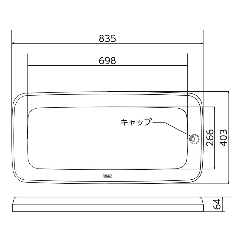 サインキューブ 専用ウエイト(注水式 867-720A) スタンド看板・立て看板  コスパ,注水,駐車場,駐輪場,スーパー,展示場,コンビニ,定番,人気,ロングセラー 看板の激安通販ならサインウェブ