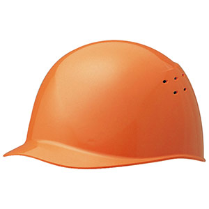 ヘルメット 野球帽型 オレンジ 873-82OR(873-82OR)