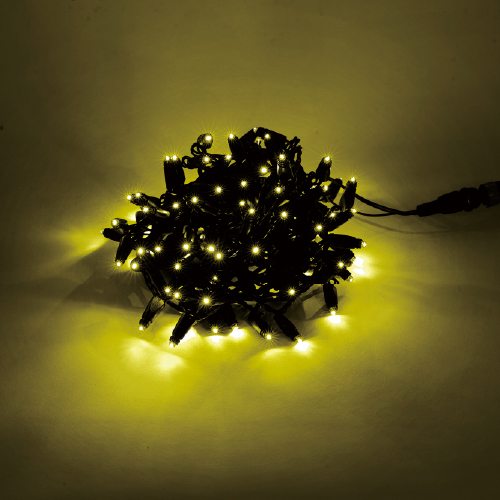 LEDストリングス HITO2 LED-PL165-100-10M-LM レモン(LED-PL165-100-10M-LM)
