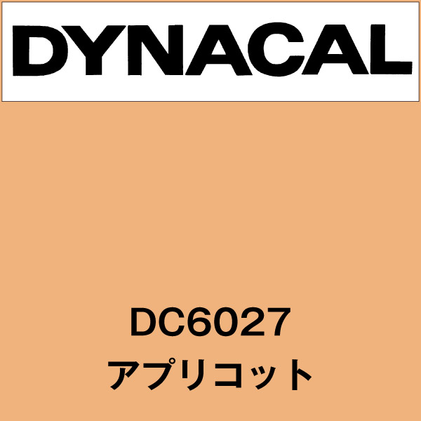 ダイナカル DC6027 アプリコット(DC6027) | マーキングフィルム | 看板の激安通販ならサインウェブ