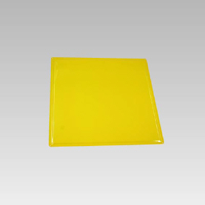 鉄板 黄 600×600×0.5mm厚 明治山タイプ 893-04(893-04)