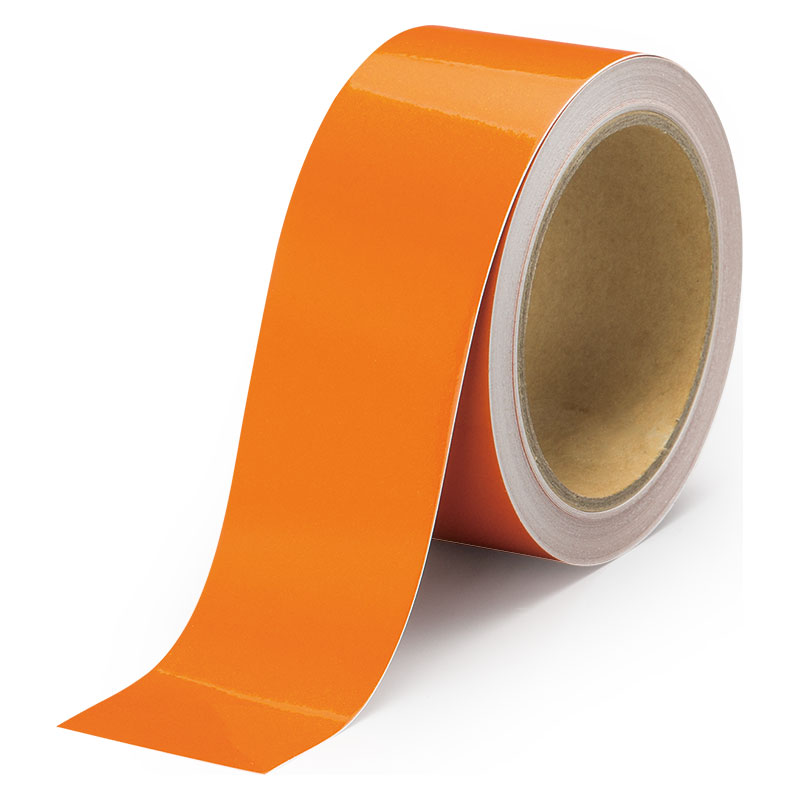 反射テープ オレンジ 50mm幅 374-41(374-41)