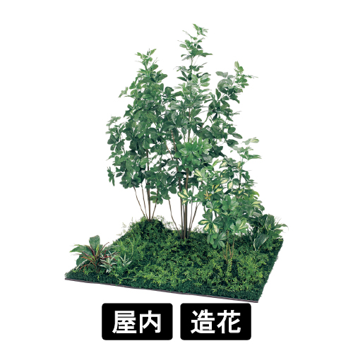 連接樹木 GM5717 H1800 450角9連 シェフレラ(GM5717)