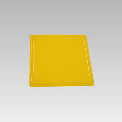 鉄板 黄 450×450×0.5mm厚 明治山タイプ 893-08(893-08)