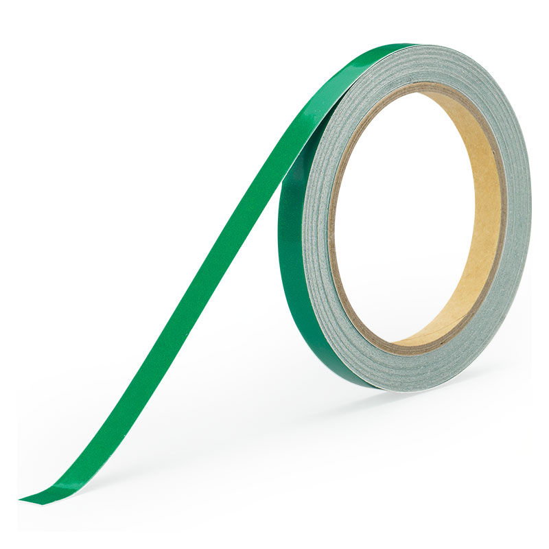 反射テープ 緑 10mm幅 2巻1組 374-32(374-32)