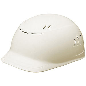 ヘルメット 軽作業用 ホワイト 873-85WH(873-85WH)