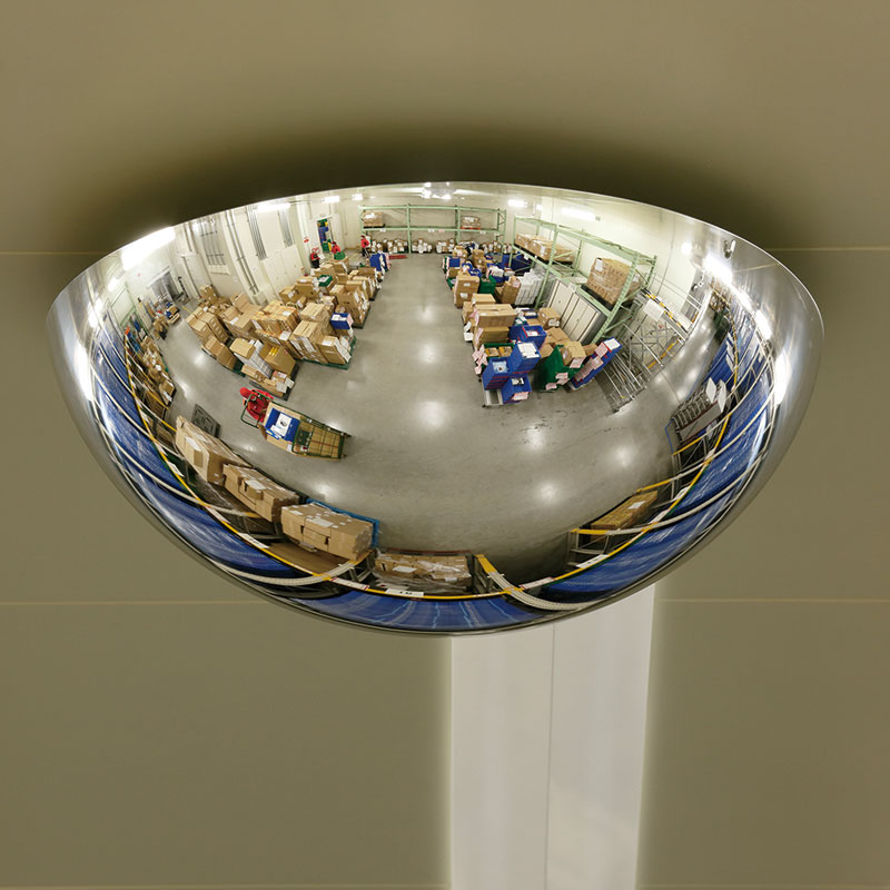 ドームミラー チェーン吊り下げタイプ φ690mm 869-382(869-382)