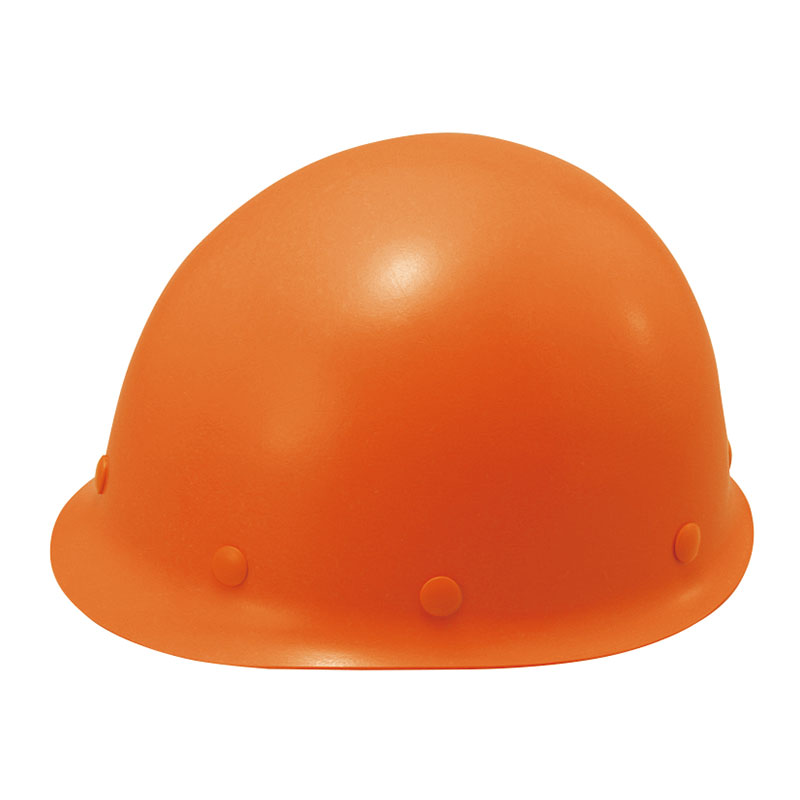 ヘルメット MP型軽量 衝撃吸収ライナー付 オレンジ 377-10A-OR(377-10A-OR)