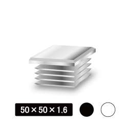 角パイプ用内キャップ　等辺　50×50×1.6用