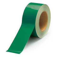 床貼用テープ ユニフロアテープ 50mm幅 再剥離タイプ 緑 863-013