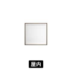 ラクパネ3D LPジャケット額 ブラウン