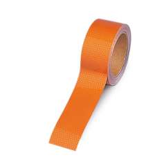 高輝度反射テープ オレンジ 45mm幅 374-80