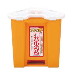 消防用品 三角消火バケツ ファイアマンW 376-11