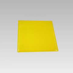 鉄板 黄 600×600×0.5mm厚 明治山タイプ 893-04