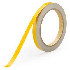 反射テープ 黄 10mm幅 2巻1組 374-31
