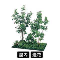 連接樹木 GM5716 H1800 450角6連 シェフレラ