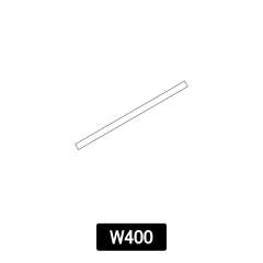 Adder InStore メディア交換用プラスチックバー W400mm 40本 (45001-40)