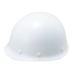 ヘルメット MP型軽量 衝撃吸収ライナー付 白 377-10A-WH