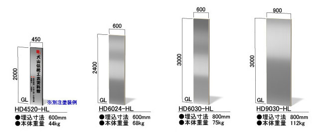 大型ステンレスサイン ヒューストン HDタイプ_s5