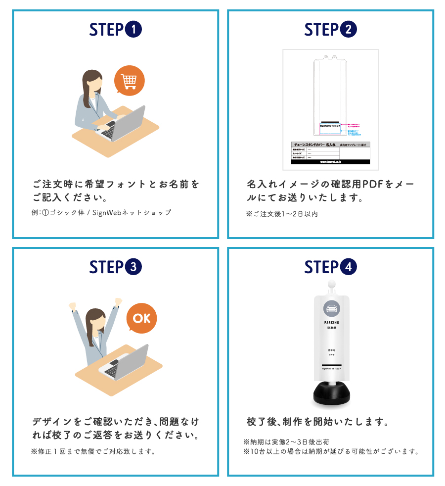チェーンスタンドカバーセット ゴミ捨てシリーズ 12 「ビン」 片面_s3