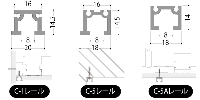 コレダーラインCタイプ　中量用(30kg以下)(C-1,C-5,C-5A)_s5