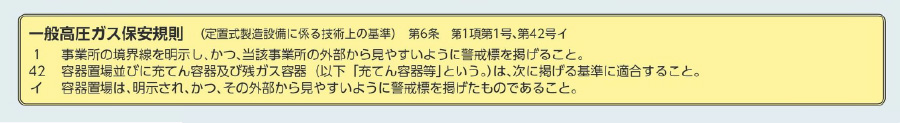 高圧ガス関係標識「高圧ガス貯蔵事業所」タテ エコユニボード 827-021(827-021)_s1