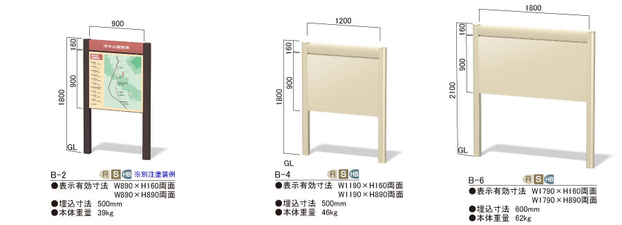 屋外案内サイン インフォメックス Bタイプ_s5