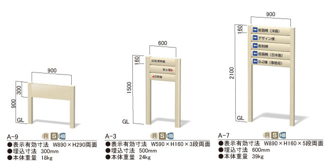 屋外誘導サイン インフォメックス Aタイプ_s5