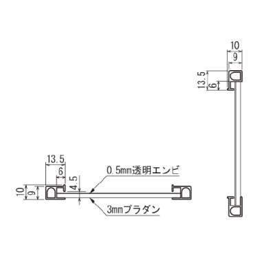 POPスタンド 4345 C A4 シルバー(4345)_2
