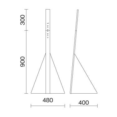 等身大パネル用スチールスタンドM　H1200_2