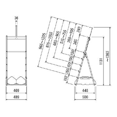 イーゼル MS154 C シルバー(MS154)_9
