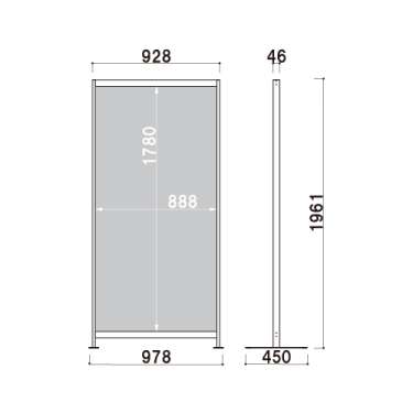 大判ロングスタンド HT-918F フラットベース(HT-918F)_2