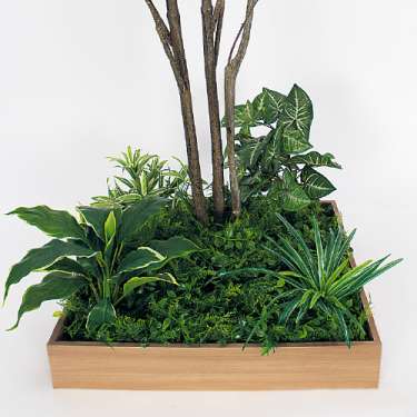 テーブル樹木 GR5132 H1900 600角 ドウダン(GR5132)_2