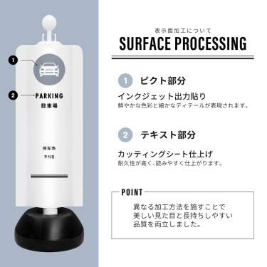 チェーンスタンドカバーセット みんなのピクトシリーズ 23/23 「犬のトイレお断り」 両面_3