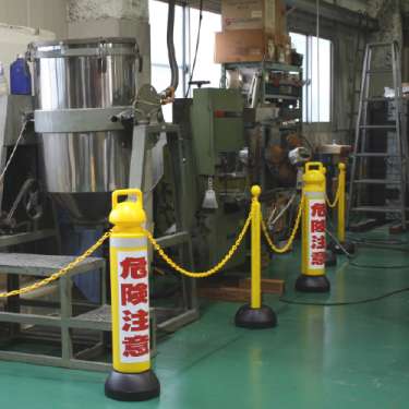 メガスタンド 反射シート有り 危険注意シール1枚付 SF-73-C(SF-73-C)_4