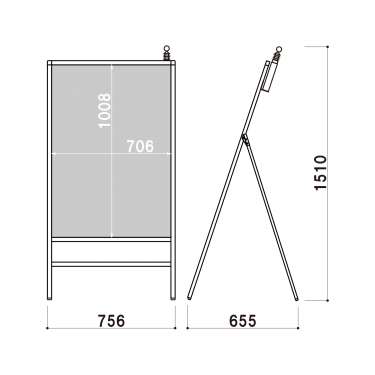 熱中症注意喚起ボード HS-185(HS-185)_2