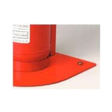 消防用品 消火器置場 パネル付 1本用 831-78A(831-78A)_3