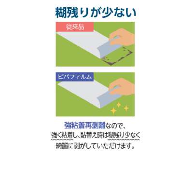 ビバクリアフィルム TPL100CGE クリアグロス 1350mm巾×30M巻(TPL100CGE)_4