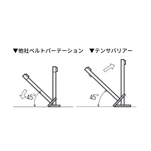 テンサバリアー ブラック ベルトカラー 茶白ストライプ 870-7015(870-7115)_3