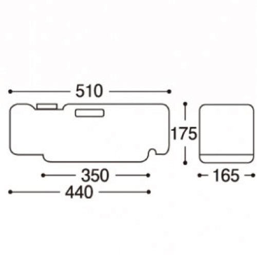 注水式水タンク ブラック BW-B(BW-B)_2