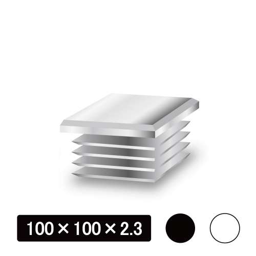 角パイプ用内キャップ　等辺　100×100×2.3用