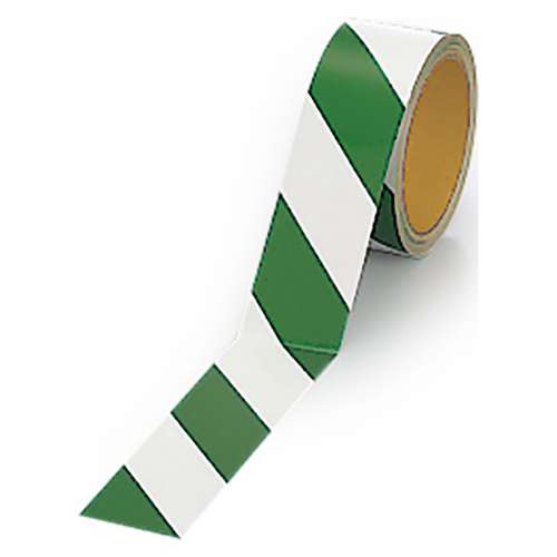 反射トラテープ 白緑 45mm幅 374-14(374-14)