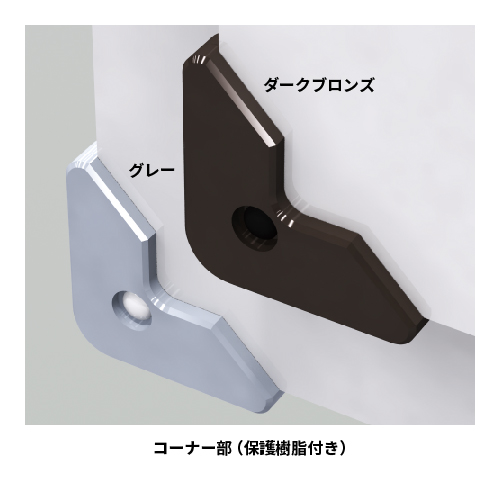 標識サイン インフォメックス NECOタイプ W450×H450mm×2段(片面：NECO-4　　両面：NECO-44)_4