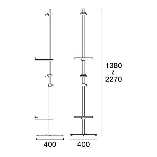 PAパネルスタンドコンビ23G-CB　A2パネルセット　PA23G-CB-VPA2A2-SET(PA23G-CB-VPA2A2-SET)_2